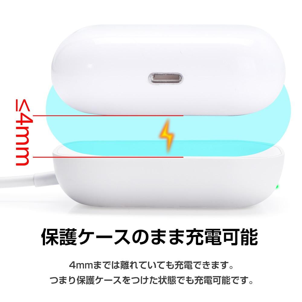 airpods2 ワイヤレス充電可 ほぼ新品！ - ヘッドフォン/イヤフォン